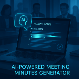 AI-Powered Meeting Minutes Generator