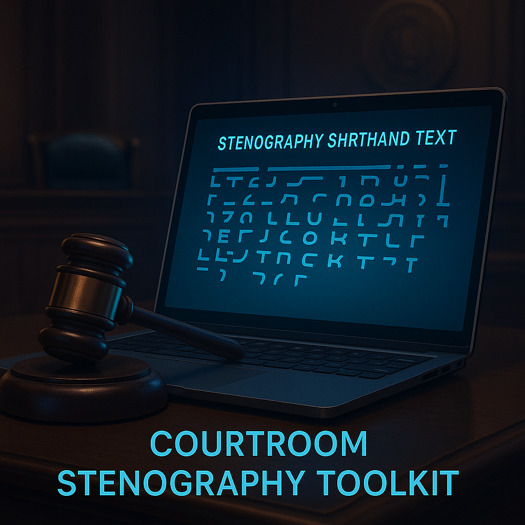 Courtroom Stenography Toolkit