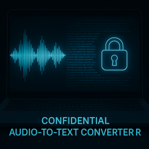 Confidential Audio-to-Text Converter Pro